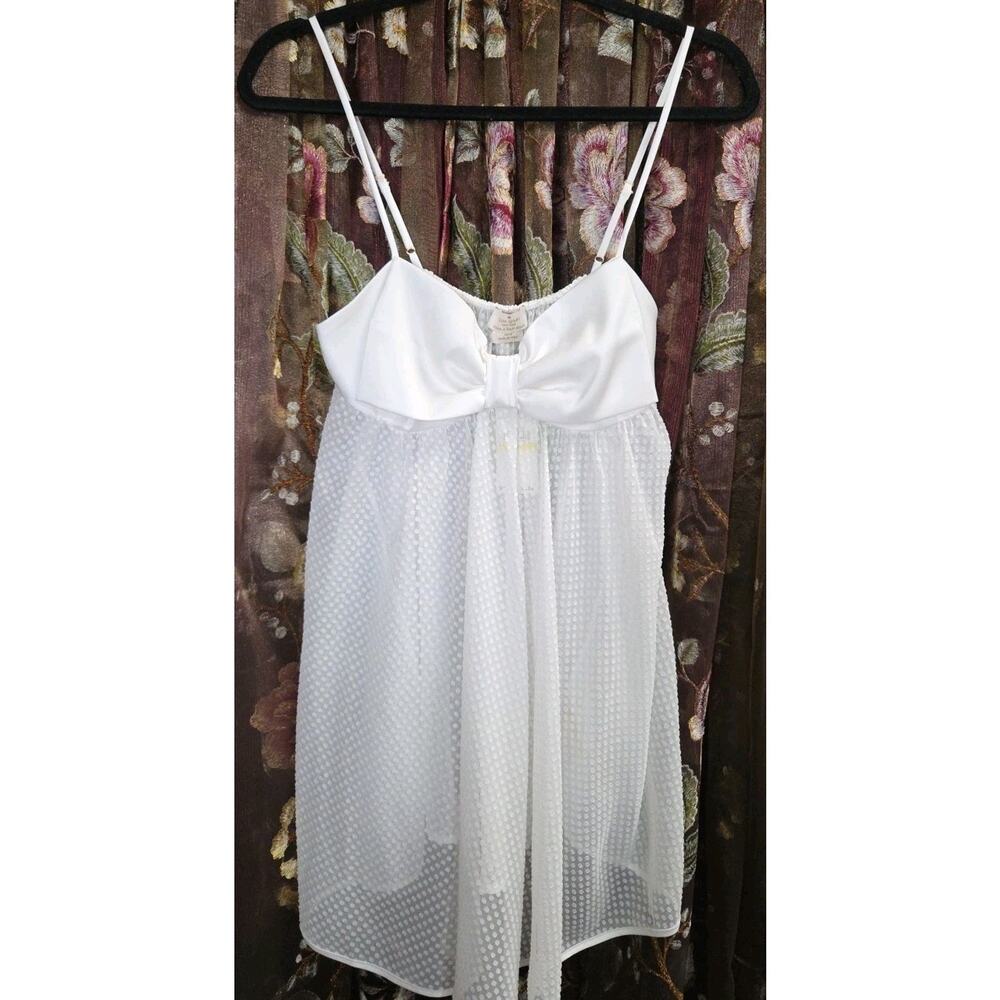 Kate Spade White Chemise NIGHTGOWN NEW WITH TAGS $88 Size Medium Bridal